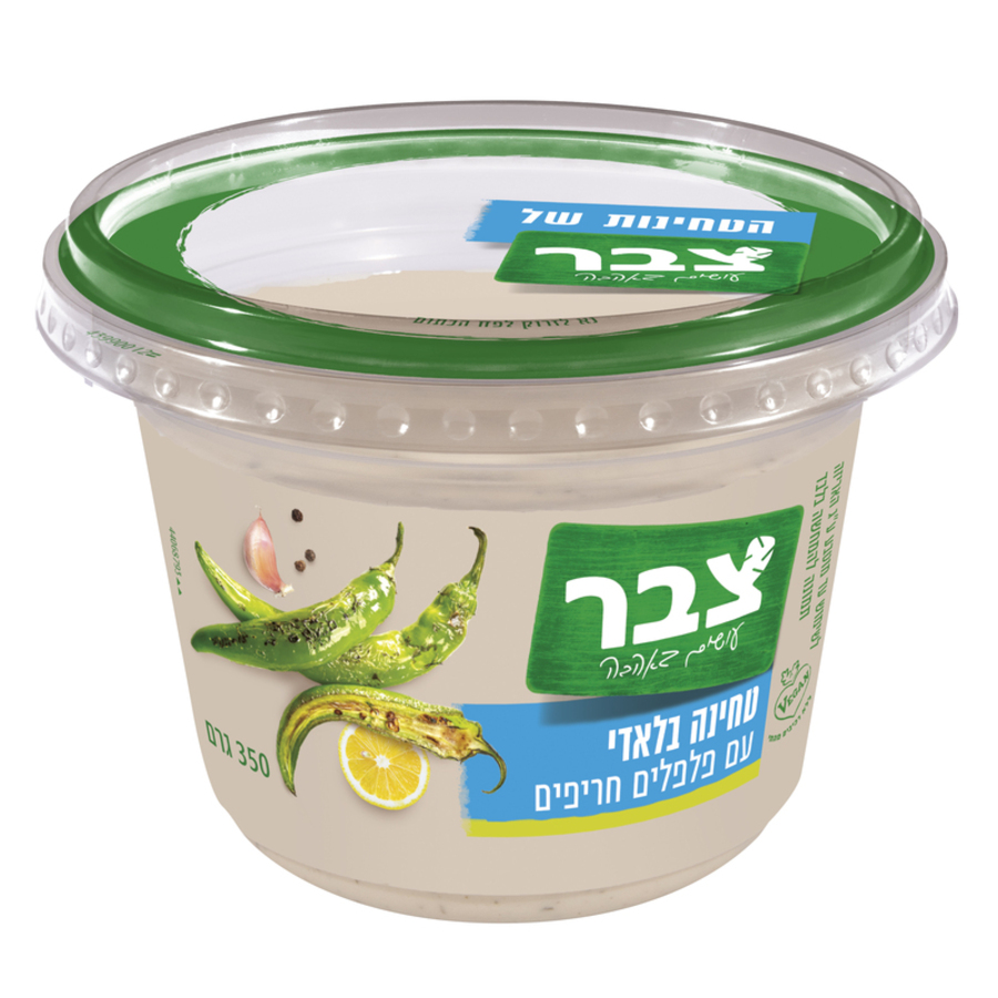 טחינה עם פלפלים חריפים צבר