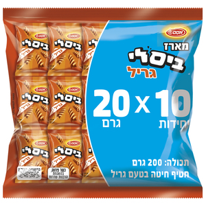  חטיף ביסלי בטעם גריל מארז 