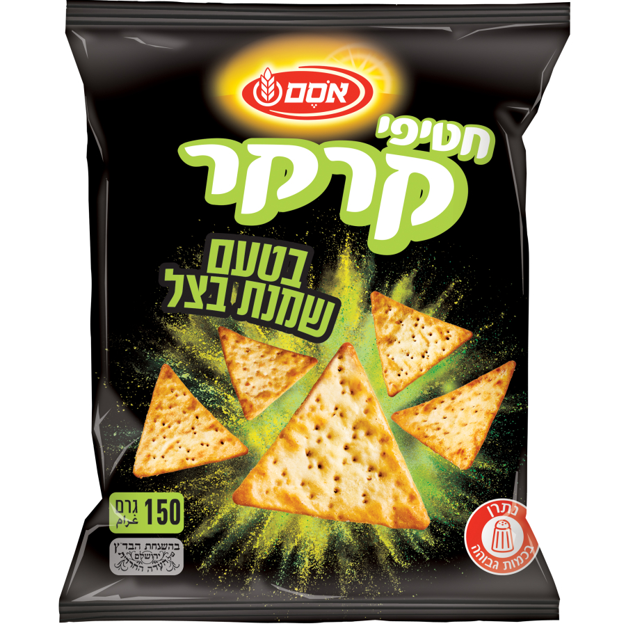 אסם חטיפי קרקר שמנת בצל