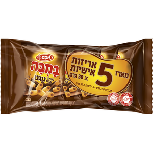  חטיף במבה במילוי קרם נוגט מארז 