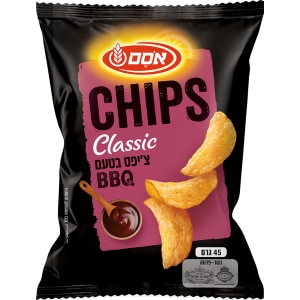 חטיף צ'יפס אסם בטעם ברביקיו